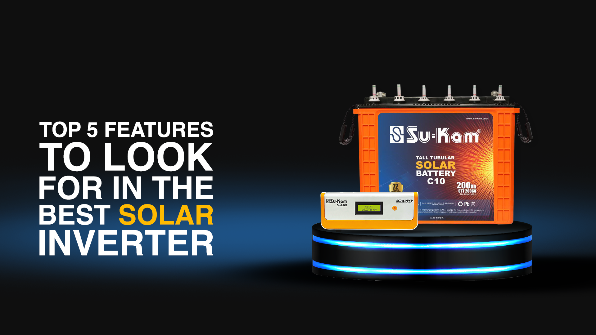 Top 5 Features to Look for in the Best Solar Inverter