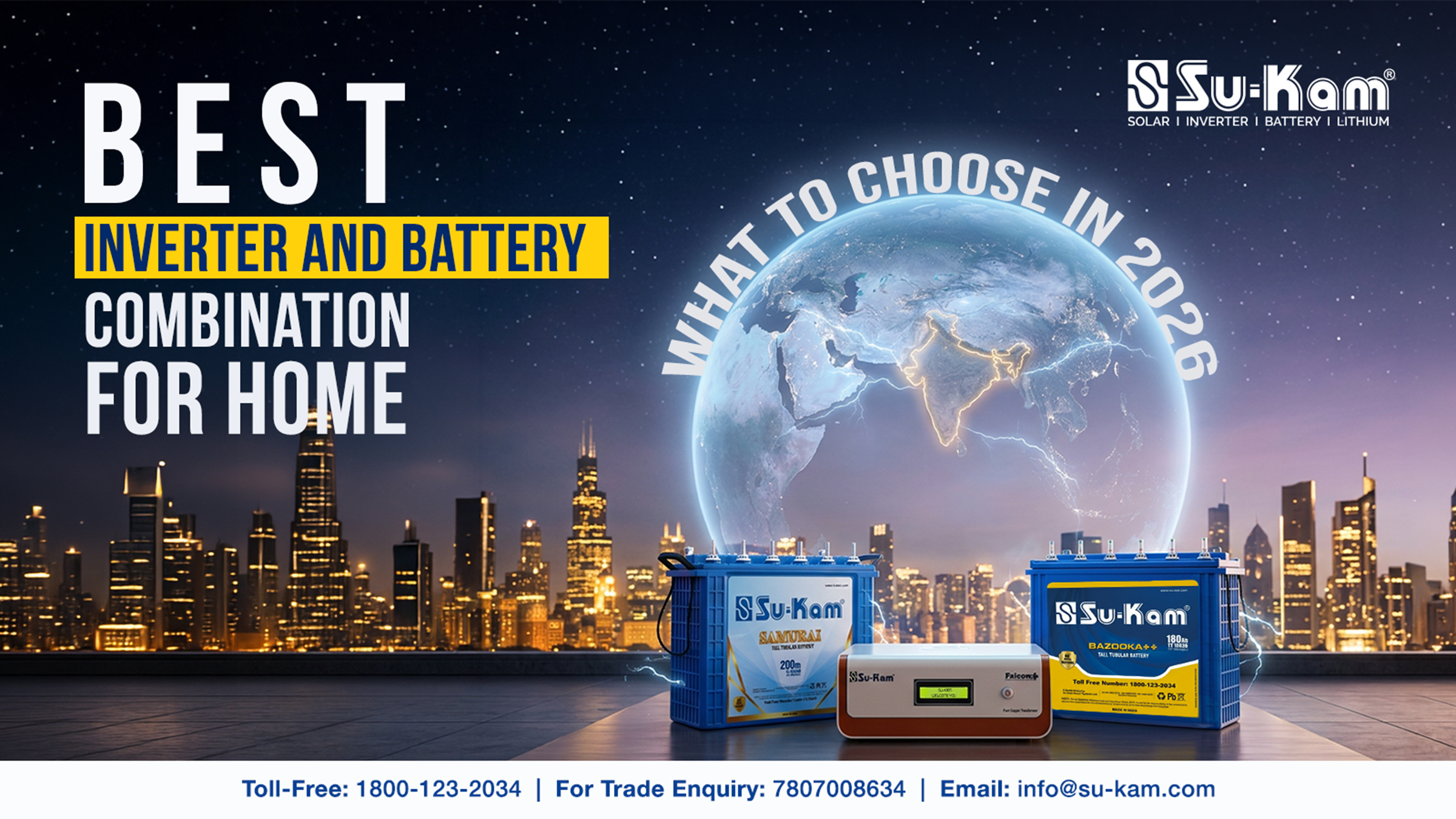Best Inverter and Battery Combination for Home: What to Choose in 2026