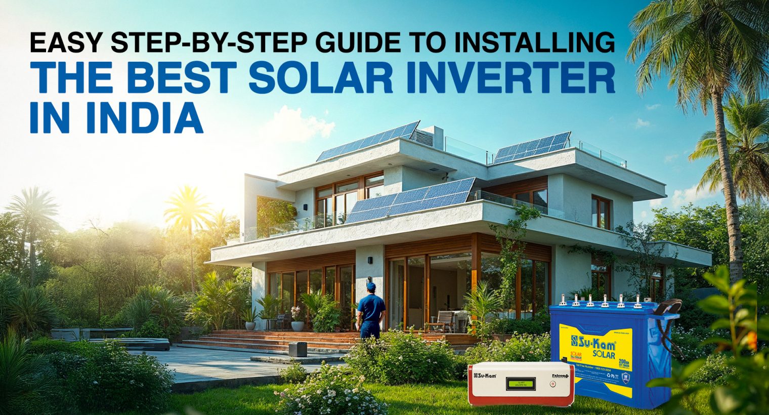 best solar inverter in india