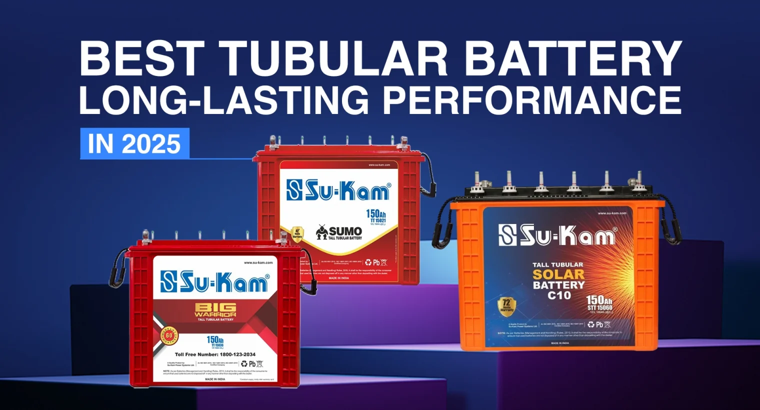 best tubular battery