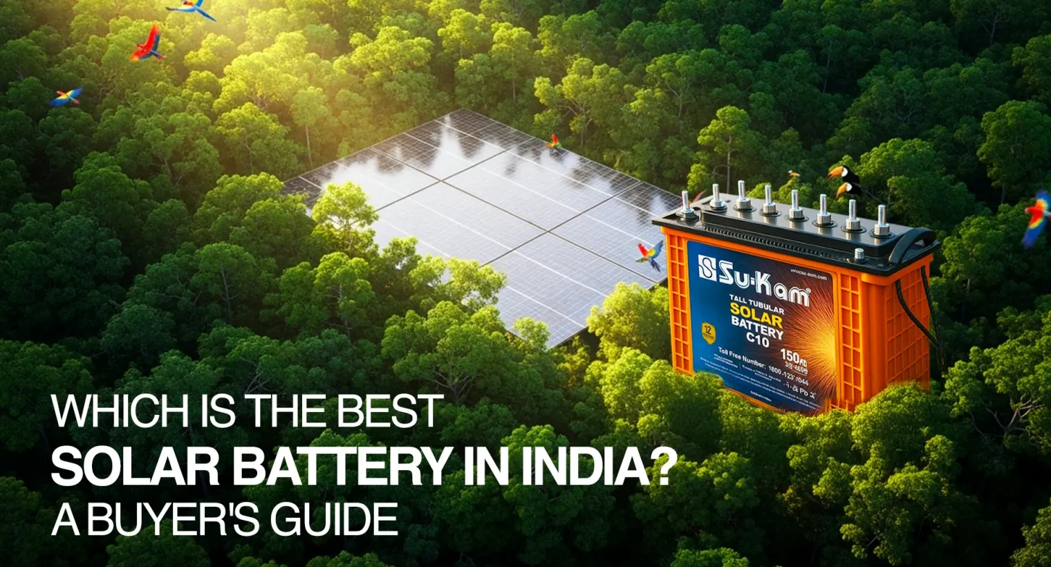 best solar Battery in india