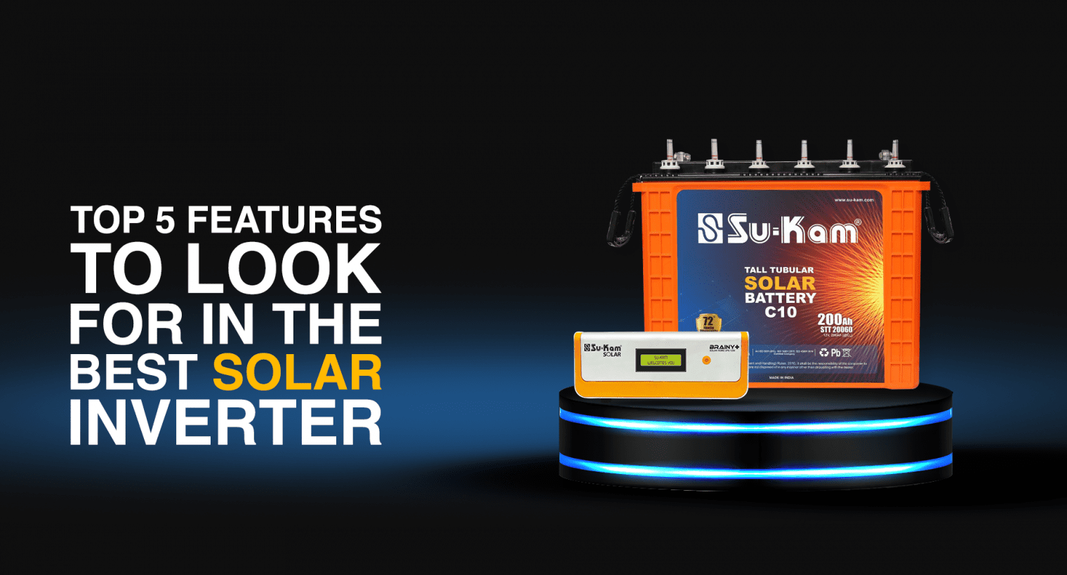 Best solar inverter in India