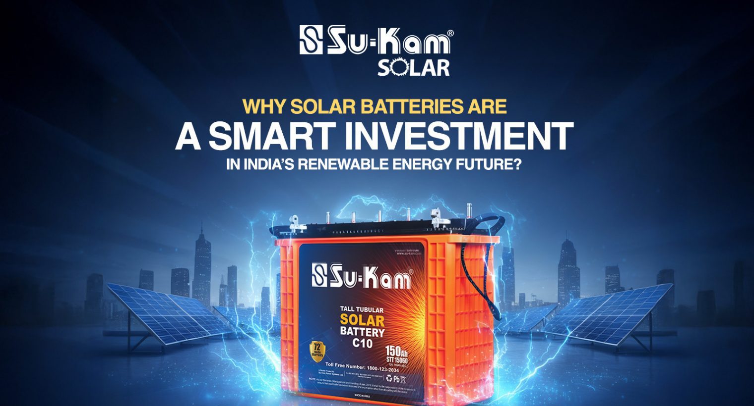 best solar Battery in india