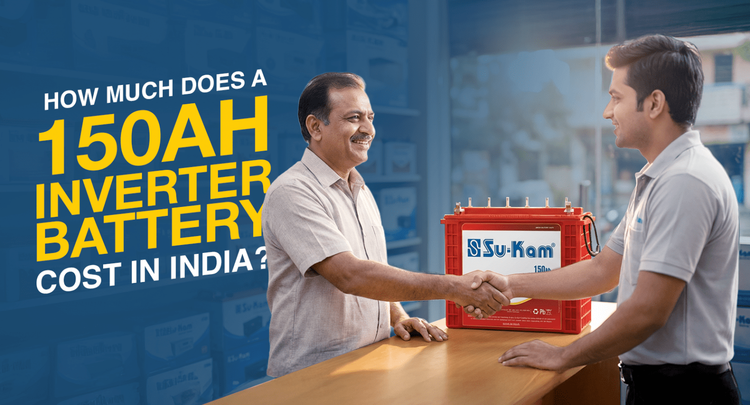 inverter battery price in India